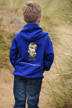 Load image into Gallery viewer, Kid&#39;s Royal Blue Hooded Top
