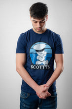Load image into Gallery viewer, Retro Navy Scotty Tee