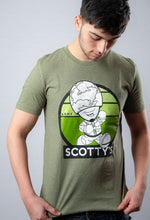 Load image into Gallery viewer, Retro Army Scotty Tee