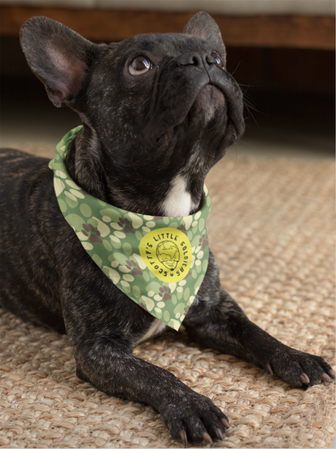 Camo on sale dog bandana