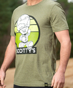 Retro Army Scotty Tee