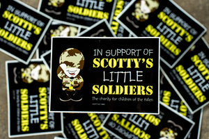 Scotty's Little Soldiers Charity Merchandise Army Sticker